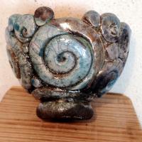 Bol à offrandes cuisson Raku11