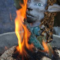 gaia-seva terre cuite enfumée